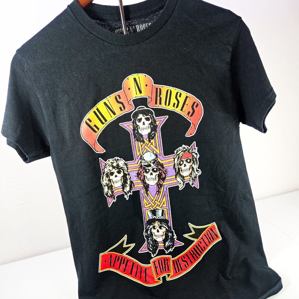 Guns N’ Roses Appetite for Destruction Cross Graphic T-Shirt Small